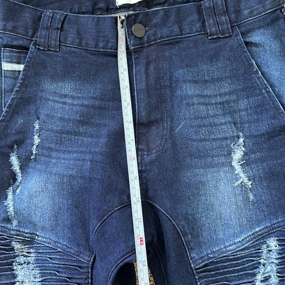 Nena and Pasadena Cuffed Skinny Fit Jeans Size 32 - Picture 5 of 10